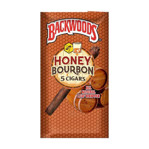 BACKWOODS CIGAR WRAPS HONEY BOURBON - 1PC - Vape City USA - Cigar