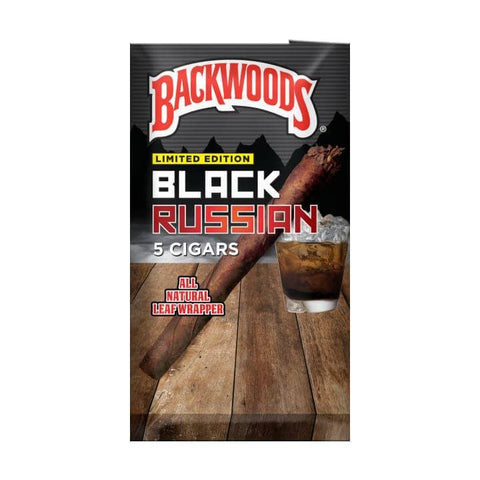 BACKWOODS CIGAR WRAPS BLACK RUSSIAN - 1PC - Vape City USA - Vaporizers & Electronic Cigarettes