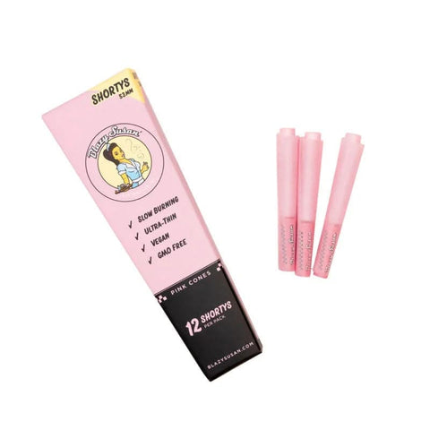 BLAZY SUSAN PRE ROLLED SHORTY'S 53MM CONES 12-PACK - Vape City USA - Smoking Accessories