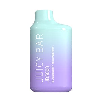 JUICY BAR DISP 5000 PUFFS 10CT - BLUEBERRY RASPBERRY