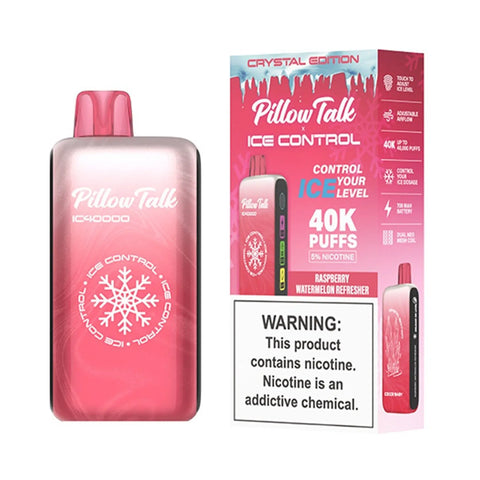 Pillow Talk Vape Raspberry Watermelon Refresher (Crystal Edition) offers a sweet and fruity blend that’s both refreshing and satisfying among pillow talk vape flavors.