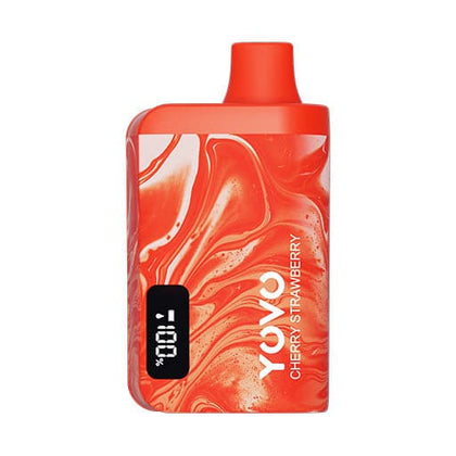 YOVO Vape JB8000 - Cherry Strawberry Flavor Disposable Vape