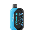 Cookies vape device with blue and black design on a white background