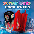 Dummy Vapes 8000 Disposable Vape with 8000 puffs sleek design and smooth premium flavor performance