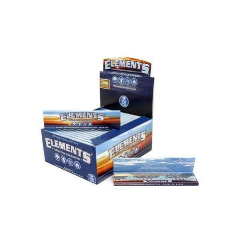 ELEMENTS KING SIZE ROLLING PAPERS 50CT BOX - Vape City USA - SMOKE