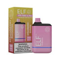 Device and box of ELF VPR 700 ULTRA Disposable Vape  Strawberry Banana flavored