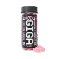 Exodus Thc-A + Thc-P + Cb9a Gigabytes Gummies 15,000mg Cotton Candy flavor, sweet and nostalgic.