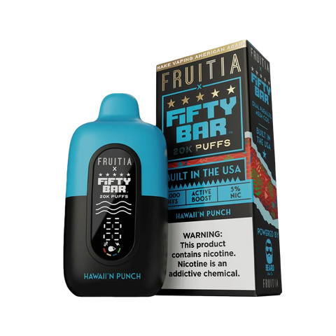 Fifty Bar X Fruitia 20K Disposable Vape