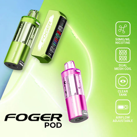 Foger Switch Pro 30K Pod - Long-lasting disposable vape with 30,000 puffs