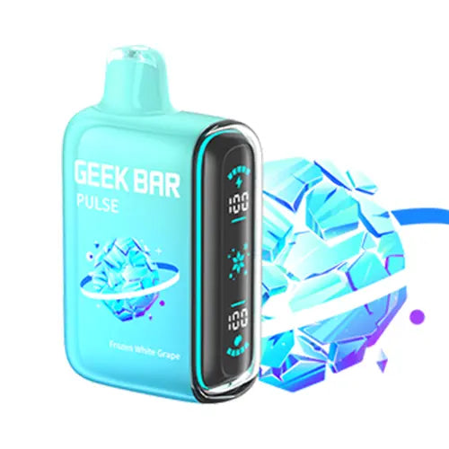 Frozen White Grape - Geek Bar Pulse 15000 Disposable Vape - geekbarvapestore.com