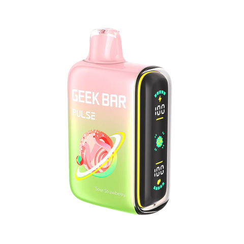 Geek Bar Pulse 15000 Sour Edition – Sour Strawberry flavor