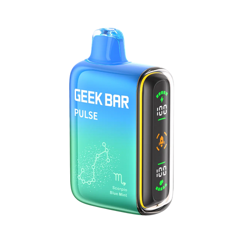Geek Bar Pulse 15000 Zodiac Edition vape – Blue Mint flavor