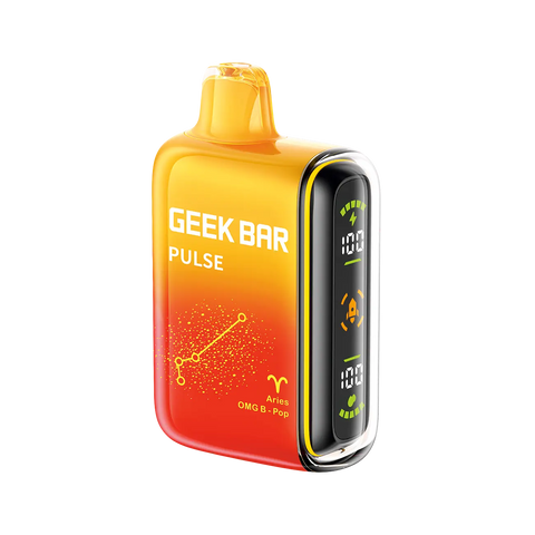 Geek Bar Pulse 15000 Zodiac Edition vape – OMG B-Burst (OMG B - Pop) flavor