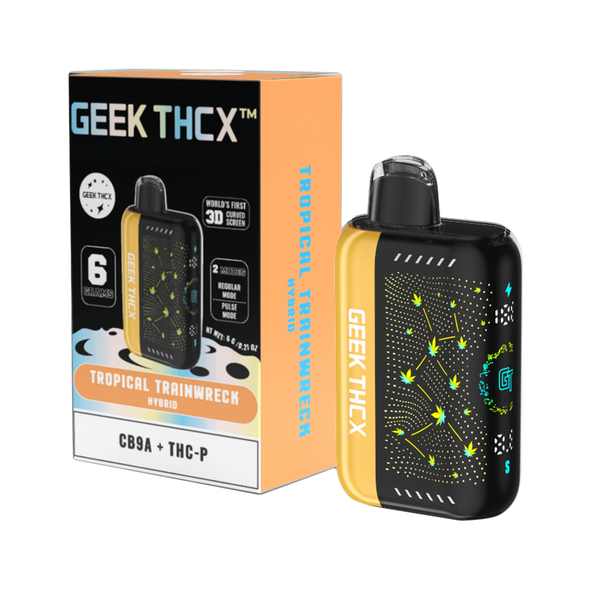 GEEK THCX Pulse X 6G | CB9A + THC-P Disposable Vape