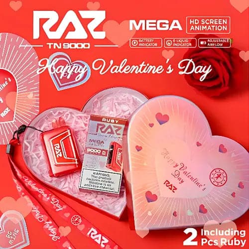 Geek Vape RAZ Mega TN9000 Valentine's Day 2-PACK