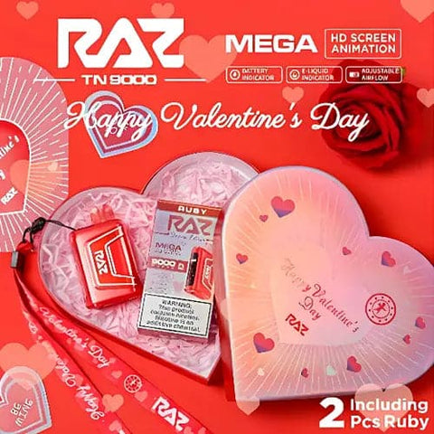 Geek Vape RAZ Mega TN9000 Valentine's Day 2-PACK - Vape City USA