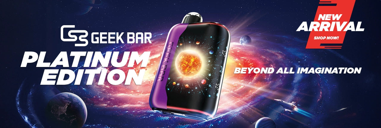 New arrival Geekbar Pulse X Platinum Edition