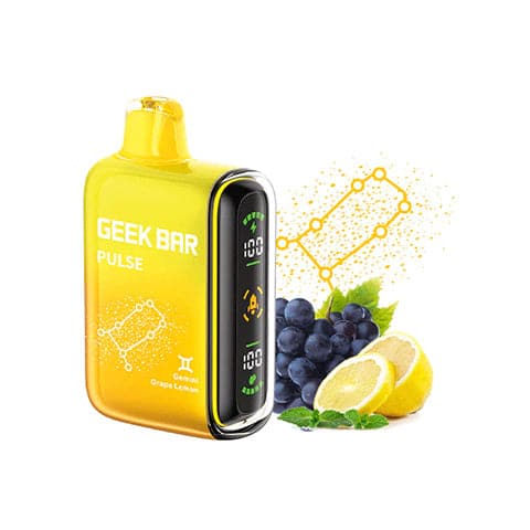Grape Lemon - Geek Bar Pulse 15000 Disposable Vape - Vape City USA