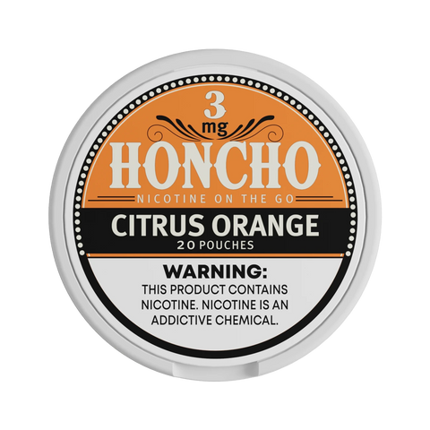 Citrus Orange Honcho Nicotine Pouches – 3mg