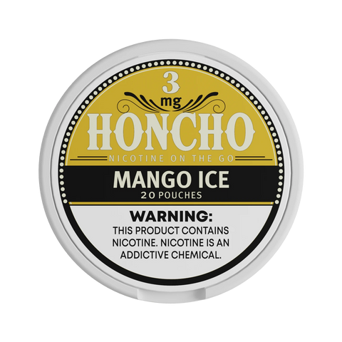 Mango Ice Honcho Nicotine Pouches – 3mg