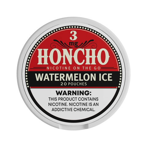 Watermelon Ice Honcho Nicotine Pouches – 3mg