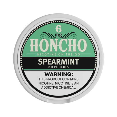 Spearmint Honcho Nicotine Pouches – 6mg