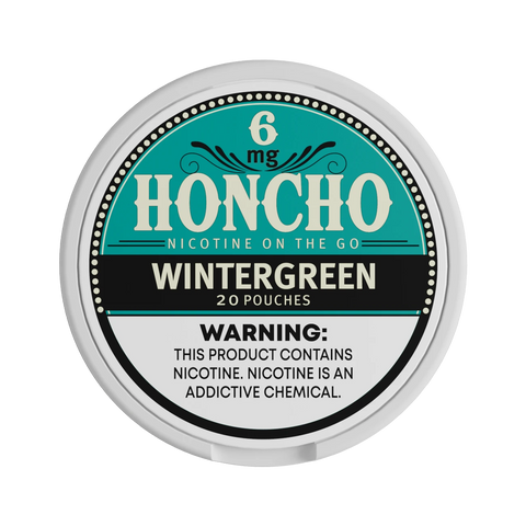 Wintergreen Honcho Nicotine Pouches – 6mg