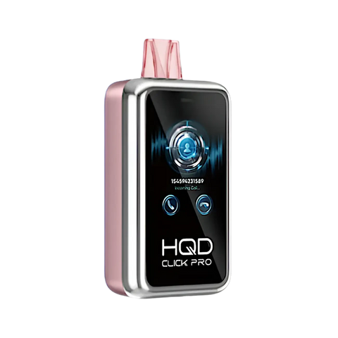 HQD Click PRO 30000 Juicy Peach Ice flavor – sweet peach with a frosty menthol finish.