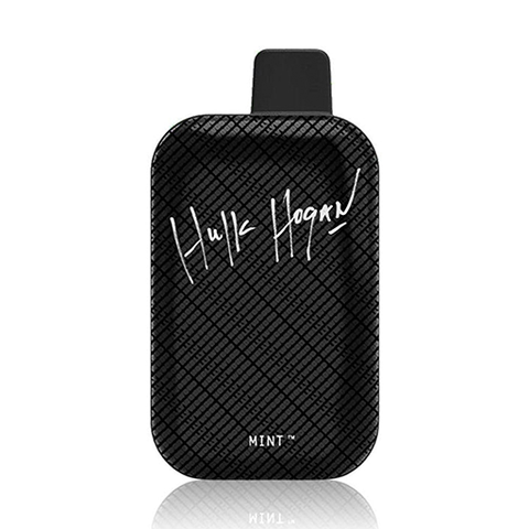 Black Hulk Hogan Hollywood Disposable Vape - Icy Cool Mint Flavor
