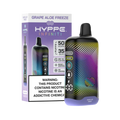 Grape Aloe Freeze – Purple Hyppe vape with grape aloe and frosty hit
