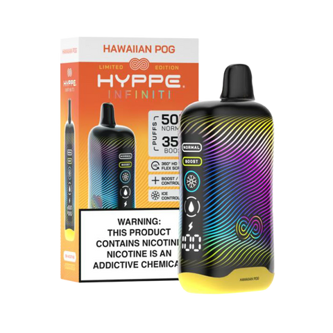 Hawaiian Pog – Hyppe Infiniti 50000 in tropical passionfruit orange guava