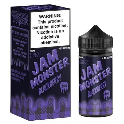 JAM MONSTER - BLACKBERRY 100ML - Vape City USA - Vaporizers & Electronic Cigarettes