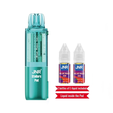 JNR Stellarc Blue Razz Ice Flavor – 100K Puff Vape Pod