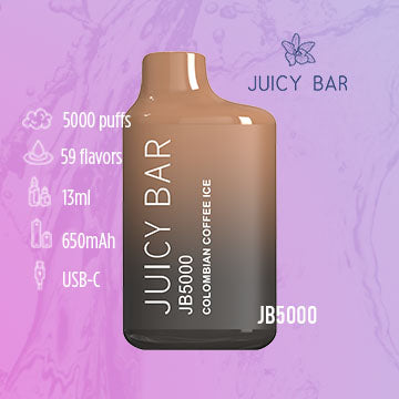 Juicy Bar Vape Model JB5000 Device Specifications