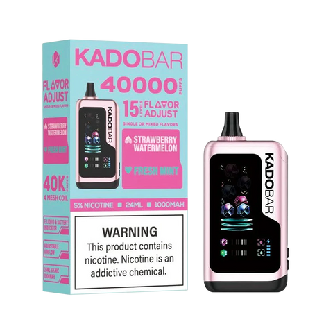Kado Bar 40000 Disposable Strawberry Watermelon & Fresh Mint with smooth, cool blend