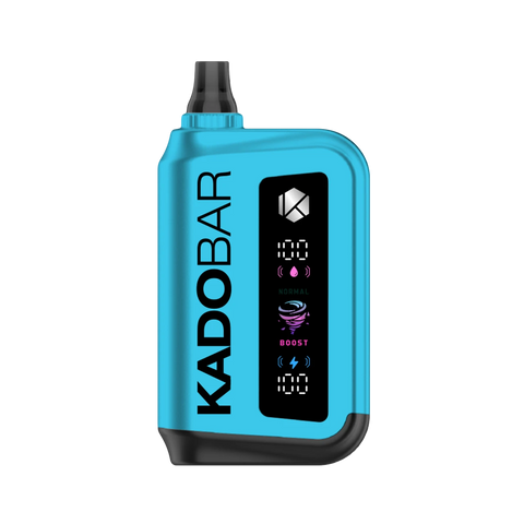 Kado Bar Rizz 25000 Blue Razz Ice delivering cool berry blast