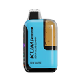 Kumi Scenic 50K Vape in Sour Blueberry Gummy flavor with tangy candy visuals and bold text