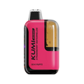 Kumi Scenic 50K Vape in Strawberry Watermelon flavor with vibrant red-green gradients and fruit icons