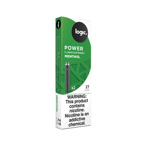 Logic Power Cartridges Tobacco – 2.7% Nicotine Refill Pods for Logic Power Kit