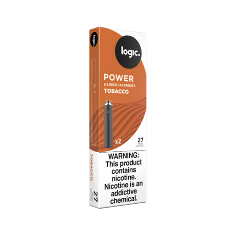 Logic Power Cartridges Menthol – 2.7% Nicotine Refill Pods for Logic Power Kit