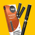 Logic Power Rechargeable Vape Kit with USB Charger and Cartridge – 400 Puffs