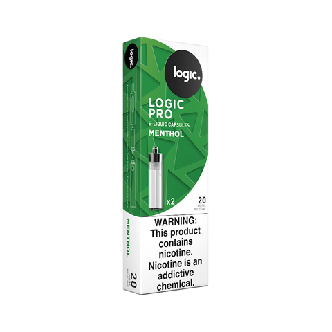 Logic Pro Capsules Menthol Flavor – 20mg Nicotine