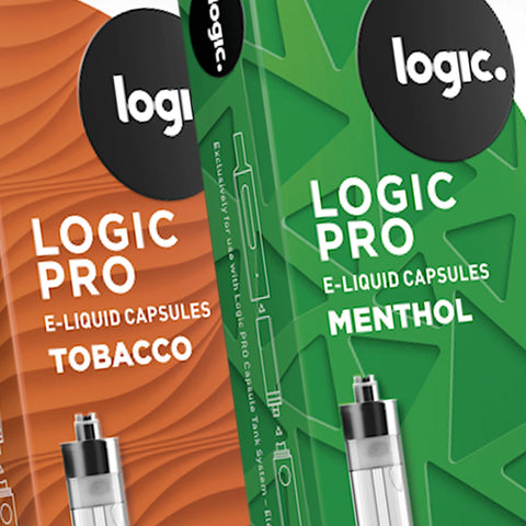 Logic Pro Capsules Tobacco Flavor – 2-Pack | 2.0% Nicotine Refill Pods for Logic Pro Kit