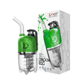 Lookah Dragon Egg Dab Rig in Green-Black Spatter – Nature-inspired pattern
