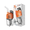 Lookah Dragon Egg in Orange-Black Spatter