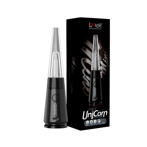 Lookah Unicorn Mini Electric Dab Rig in Black color