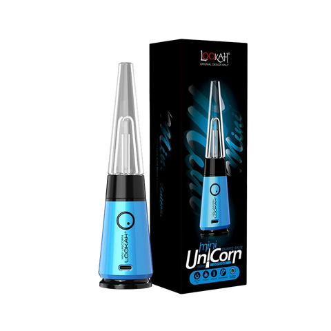 Lookah Unicorn Mini Electric Dab Rig in Blue color
