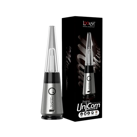 Lookah Unicorn Mini Electric Dab Rig in Gray color