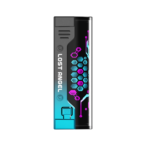 Lost Angel Mate 50K Disposable Battery in Lake Blue – 1000mAh Vape Battery with Digital Display