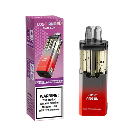 Lost Angel Mate 50K Puffs Pod Disposable Vape in Blueberry Watermelon flavor